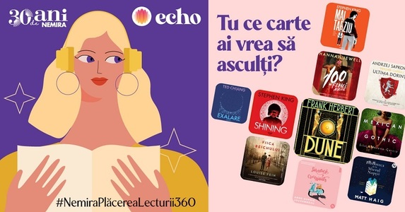 Editura Nemira lansează prima selecţie de audiobook-uri în limba română. Volumele „Urzeala tronurilor”, „Dune” şi „Jocurile foamei”, în portofoliu