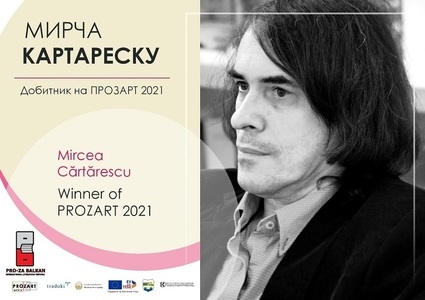 Mircea Cărtărescu, câştigător al premiului Prozart 2021 