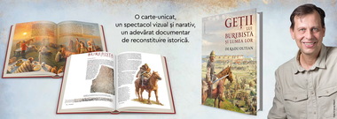 "Geţii lui Burebista şi lumea lor" de Radu Oltean, un document de reconstituire istorică, a apărut la editura Humanitas