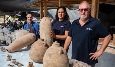 Un imens atelier pentru producerea vinului în epoca bizantină, descoperit între Fâşia Gaza şi Tel Aviv - VIDEO