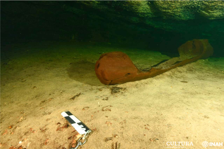 O barcă mayaşă, descoperită aproape intactă în Mexic