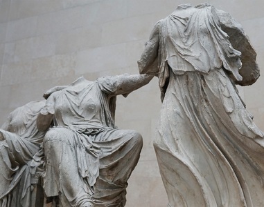 Infiltrări de apă ameninţă marmurele din Partenon la British Museum