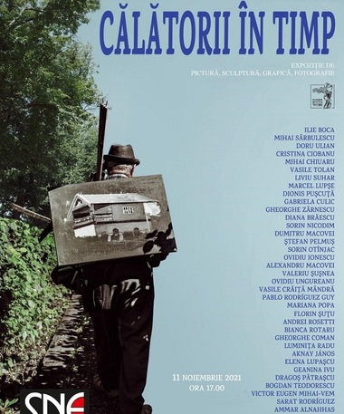 Expoziţia „Călătorii în timp” prezintă 125 de lucrări la Muzeul de Artă Contemporană „George Apostu” din Bacău