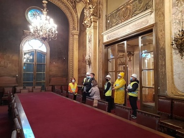 Bogdan Gheorghiu, pe şantierul de la Muzeul Naţional „George Enescu”: „Îmi doresc ca acesta să devină un hub creativ!” - FOTO
