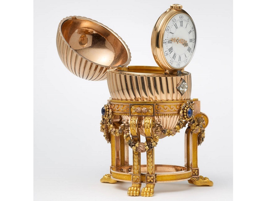 Sute de lucrări ale bijutierului Carl Fabergé, expuse la Londra