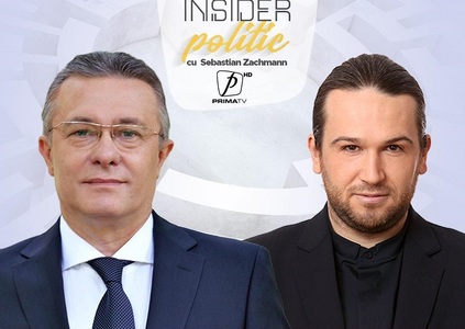 Cristian Diaconescu, liderul PMP, invitatul ediţiei de duminică a emisiunii „Insider Politic”