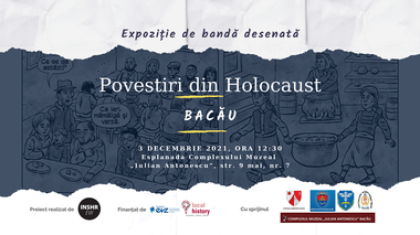 Expoziţii stradale de bandă desenată pe tema Holocaustului, în Bacău şi Suceava