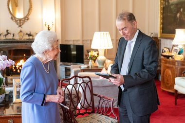 O nouă apariţie a reginei Elizabeth a II-a la castelul Windsor