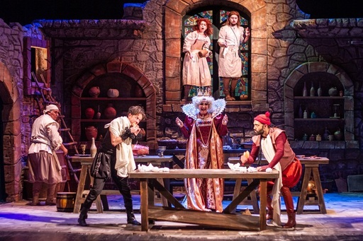 „Hamlet în sos picant”, montare a Teatrului Naţional „Mihai Eminescu” din Chişinău, în reprezentaţie unică la Bucureşti