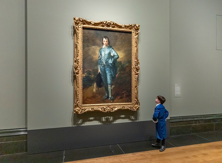 „The Blue Boy”, faimoasa pictură în ulei a lui Thomas Gainsborough, expusă la Londra după 100 de ani 