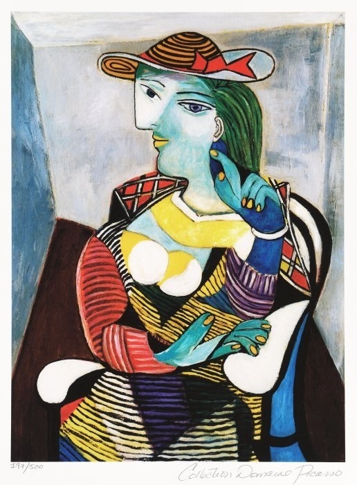Licitaţia de Grafică şi Sculptură Europeană - „Portretul Mariei Thérèse Walter”, cromolitografie de Picasso, vândută la 1.200 de euro. „Venus girafă”, semnată Dali, a rămas neadjudecată