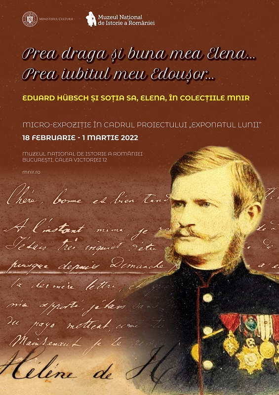 Expoziţie dedicată lui Eduard Hübsch, compozitorul imnului „Trăiască regele”, şi soţiei sale, poeta Elena Băjescu, la MNIR