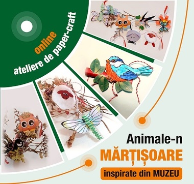 Ateliere online de paper-craft la Muzeul Antipa 