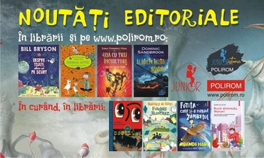 Poveşti captivante şi o nouă serie în colecţia "Junior" a Editurii Polirom