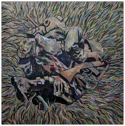 „Război şi pace”, o expoziţie la Arbor.art.room a artistului basarabean Daniel Cauia - FOTO