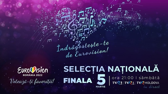 Finala Eurovision România - Premiu de 5.000 de euro pentru cei care îşi votează favoritul. Mihai Pocorschi a pregătit un moment special