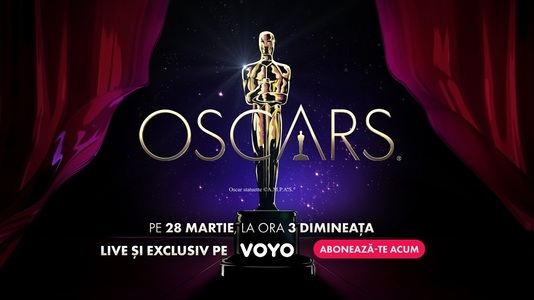 Gala premiilor Oscar va fi transmisă, live, pe platforma VOYO