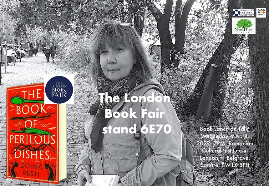 Romanul „Mâţa Vinerii”, în versiune engleză, scris de Doina Ruşti, lansat la London Book Fair 