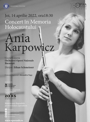 Concert în memoria Holocaustului, pe scena Operei Naţionale Bucureşti
