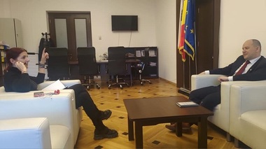 Viceprimarul Horia Tomescu a semnat autorizaţia de construire a noului teatru Griviţa 53
