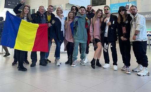 Eurovision 2022 - Artistul wrs a plecat la Torino: „Sper să mă ridic la nivelul aşteptărilor şi să vă placă ceea ce v-am pregătit”