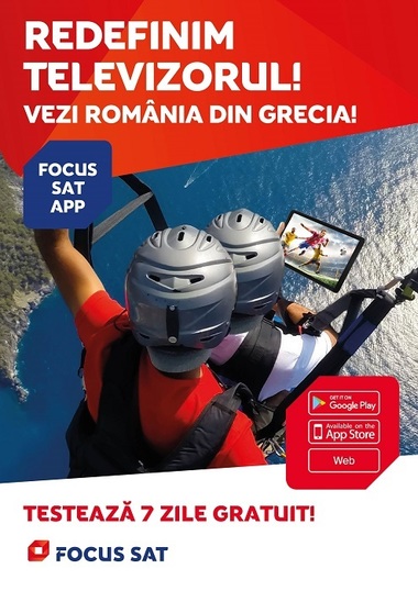 Aplicaţia Focus Sat oferă acces la peste 100 de canale TV online şi o amplă bibliotecă video on demand