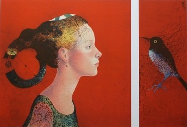 Expoziţia „Serenity” a artistei Dorina Mocan, vernisată la sediul ICR Stockholm - FOTO