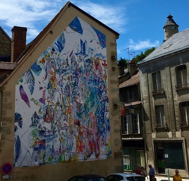 O lucrare monumentală a artistului român Cristian Sida, inaugurată la Aubusson 