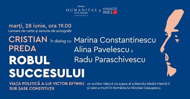 „Robul succesului”, o carte despre Victor Eftimiu, scriitor născut ca supus al sultanului Abdul-Hamid II şi care a murit în România lui Nicolae Ceauşescu