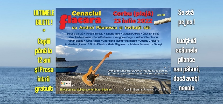 Andrei Păunescu organizează Cenaclul Flacăra pe plaja sălbatică Corbu. IICCMER se opune şi consideră că un astfel de eveniment a avut drept scop „îndoctrinarea comunistă a tinerei generaţii şi susţinerea cultului personalităţii lui Nicolae Ceauşescu”