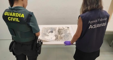 Vama spaniolă a confiscat o schiţă Picasso de 450.000 de euro pe aeroportul din Ibiza