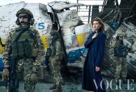 Olena Zelenska, fotografiată de Annie Leibovitz, a vorbit pentru Vogue despre rezistenţa ucraineană în faţa invaziei ruse - FOTO