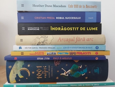 Recomandări de lecturi de la Humanitas: Istorii despre curaj, biografii sau volume pentru copii fericiţi şi basme dintre cele mai cunoscute 