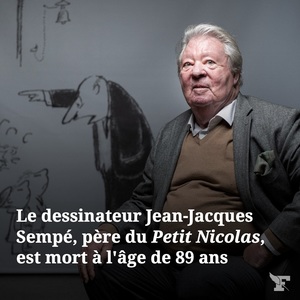 Jean-Jacques Sempé, părintele seriei pentru copii „Petit Nicolas”, a murit la vârsta de 89 de ani