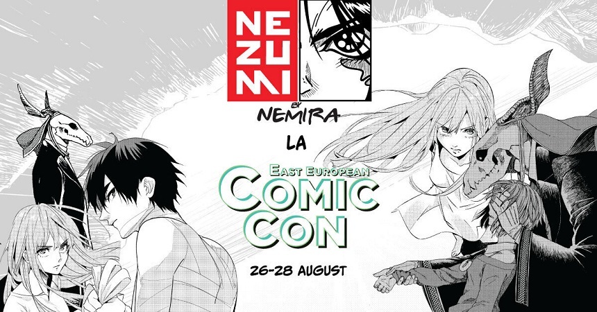 Comic Con la Bucureşti: Primele manga în limba română în imprintul Nezumi & mult-aşteptatul „Foc şi sânge” de George R.R. Martin