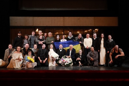 Săli pline la spectacolele din cadrul Reuniunii Teatrelor Naţionale Româneşti la Chişinău - "Coriolanus", producţie a Teatrului Academic "Ivan Franko" din Kiev, ovaţionat 