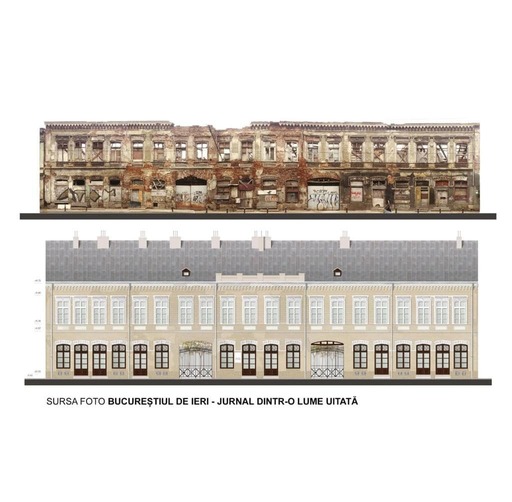 Nicuşor Dan: Realizăm expertiza tehnică pentru punerea în siguranţă a Hanului Solacolu / Se realizează scanarea 3 D / Clădirea, monument istoric, este nefuncţională şi în stare avansată de degradare - FOTO