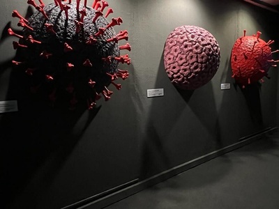 „Atlasul Virusurilor”, prima expoziţie 3D din România care explorează universul invizibil al virusurilor, a fost deschisă la Art Safari/ FOTO