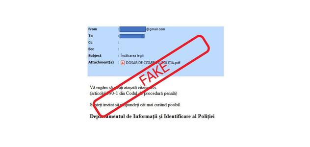 Poliţia Română atrage atenţia asupra unor tentative de fraudă online – Mai multe persoane au fost informate că ar fi vizate de anchete judiciare / Sunt invocate Europol, Interpol, FBI sau Poliţia Română 
