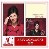 Premiul Goncourt 2022 i-a fost decernat scriitoarei Brigitte Giraud pentru "Vivre vite"