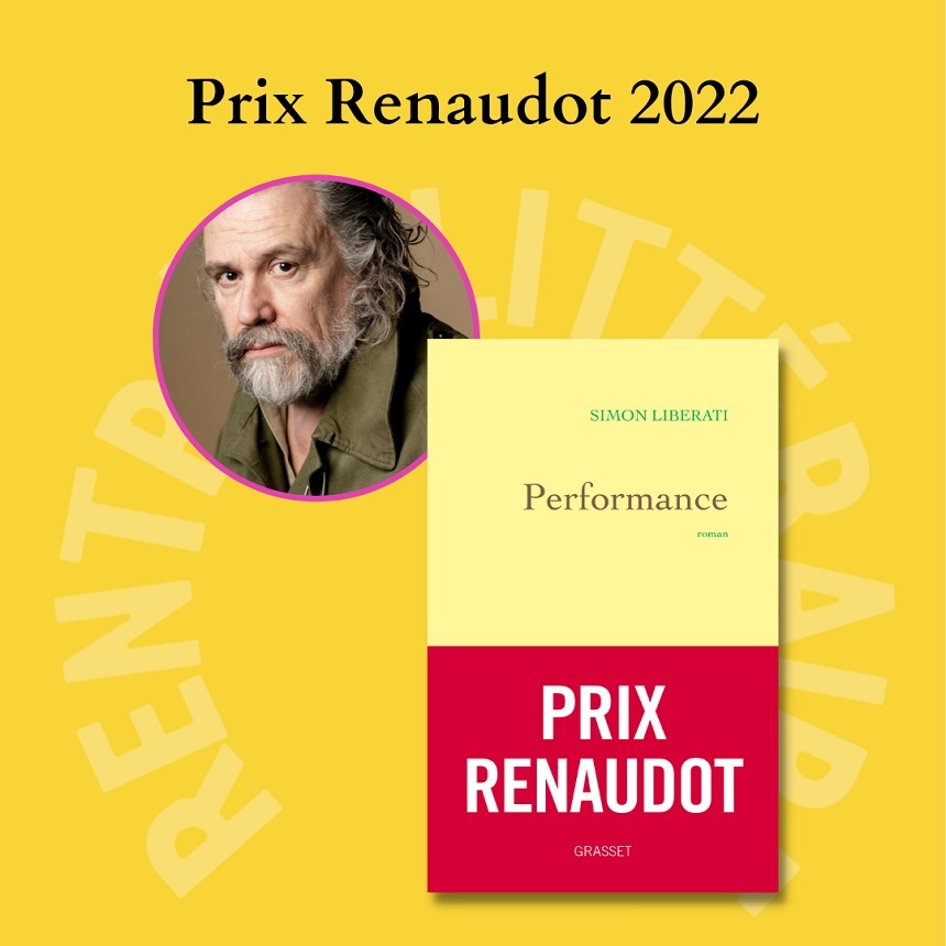 Premiul Renaudot, atribuit lui Simon Liberati pentru "Performance"