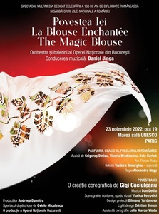 Spectacolul multimedia „Povestea Iei/ La blouse enchantée/ The Magic Blouse”, în premieră la Sala Mare a UNESCO din Paris