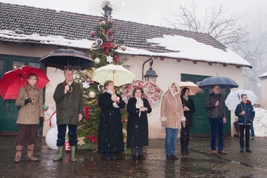 Majestatea Sa Margareta Custodele Coroanei şi Principele Radu vor sărbători Crăciunul şi Anul Nou la Castelul Regal Săvârşin - FOTO