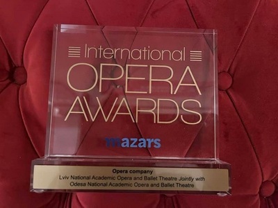 Două teatre de operă din Ucraina, recompensate la International Opera Awards