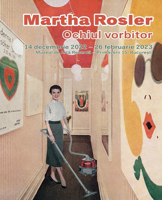 Lucrări de Martha Rosler, pionieră a agitprop-ului american, expuse la Muzeul de Artă Recentă