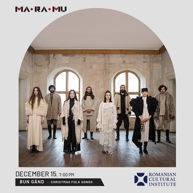 Grupul MA RA MU va susţine un concert de colinde străvechi în versiune contemporană la Londra