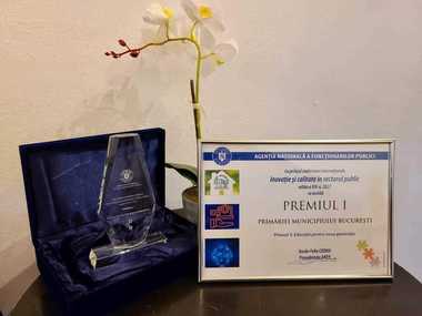 Proiect al Primăriei Capitalei, premiat de Agenţia Naţională a Funcţionarilor Publici / Proiectul, dedicat liceenilor, a presupus punerea în scenă a şase spectacole de teatru 