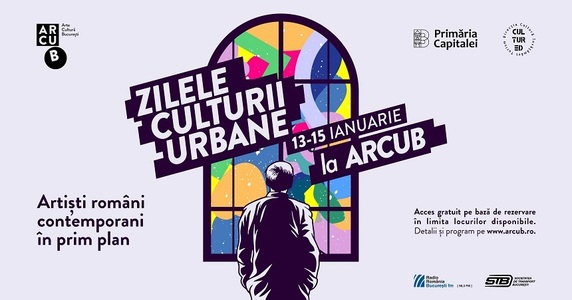 Expoziţii, live performances, ateliere, filme, concerte şi întâlniri cu artişti contemporani, între 13 şi 15 ianuarie, de Zilele Culturii Urbane la ARCUB