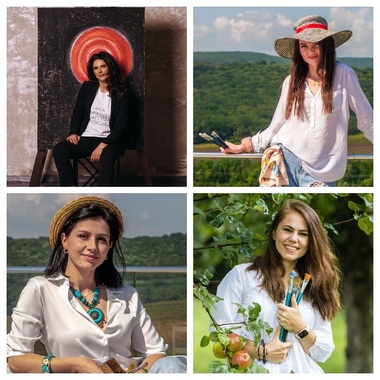 Patru artiste, membre ale colectivului InSpirArt din Republica Moldova, expun la Galeria Galateca. O licitaţie silenţioasă va fi organizată în beneficiul Hospices of Hope Moldova