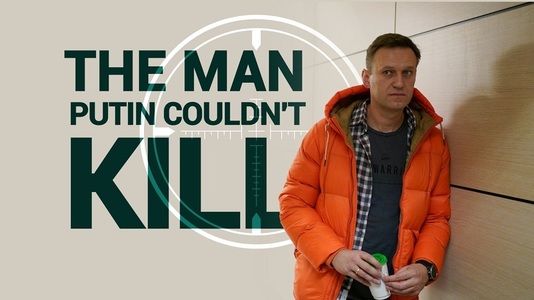 Documentarul „Navalnîi: omul pe care Putin nu a reuşit să-l ucidă", difuzat în premieră la TVR 1